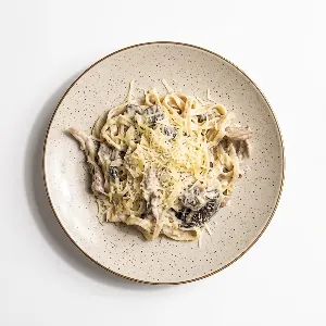 Паста  с курицей  и грибами бизнес