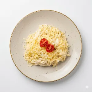 Паста со сливочно-сырным соусом