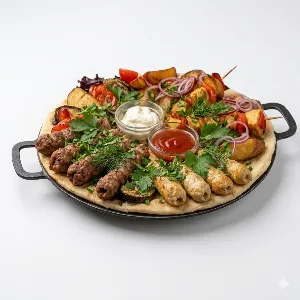 Большой мясной СЕТ из кебабов 1500 гр
